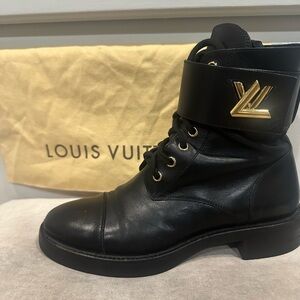 Louis Vuitton  Boots with Logo